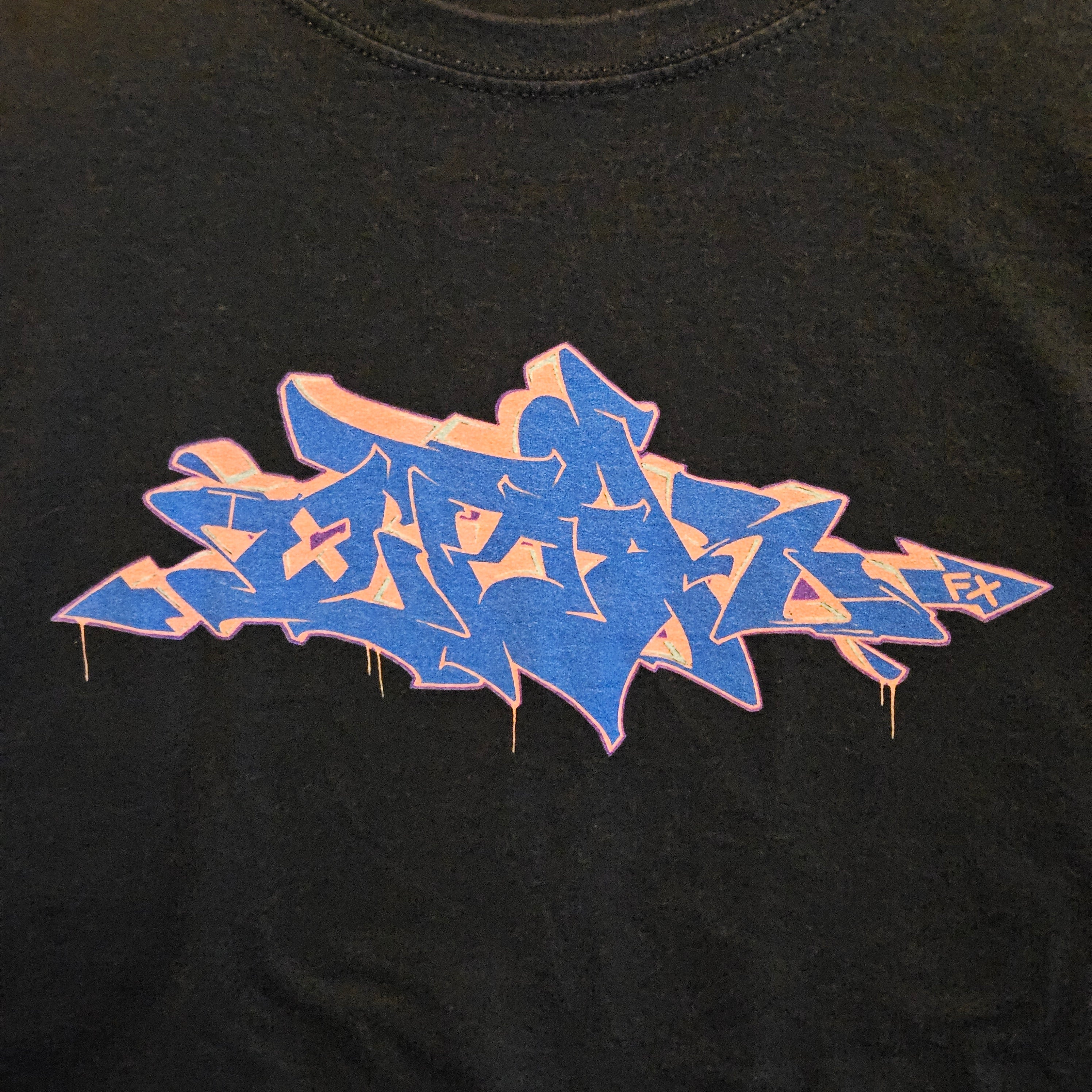 Epikfx Graffiti T-Shirt Blue/Orange To The Point