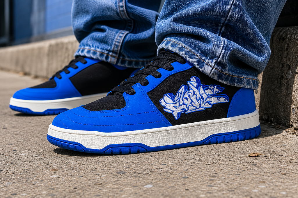 Techneek Blue/White